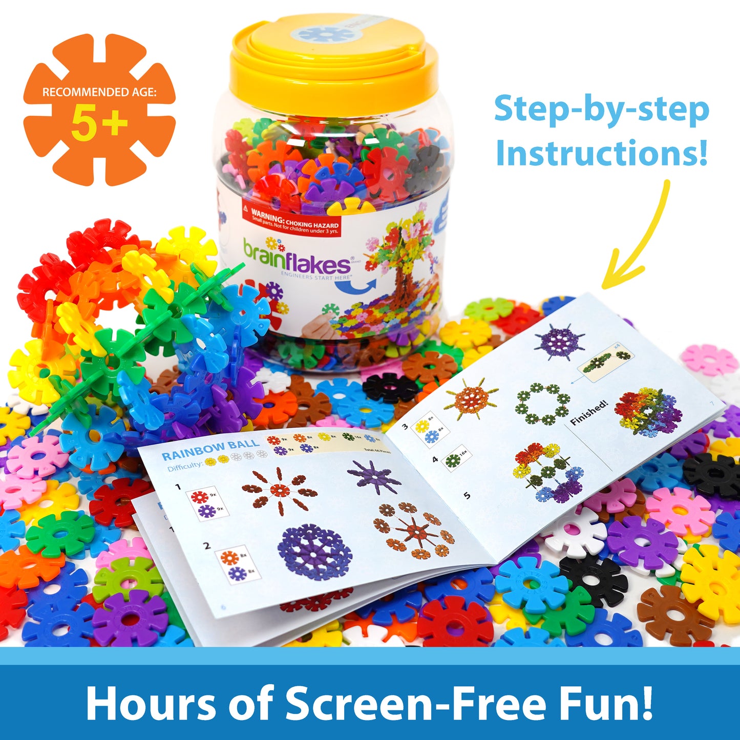 Brain Flakes Discs | A Creative and Educational Alternative to Building Blocks