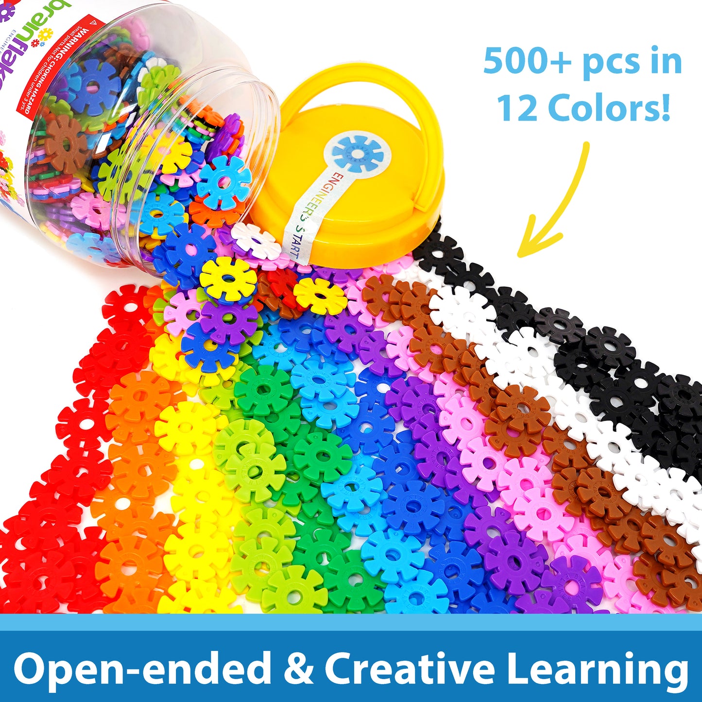 Brain Flakes Discs | A Creative and Educational Alternative to Building Blocks