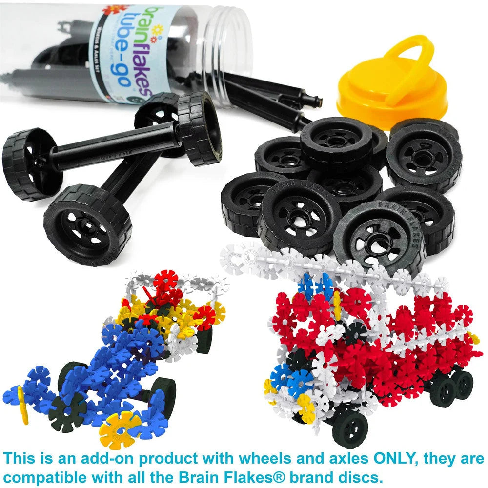 Brain Flakes 16 Wheels and 8 Axles Tube